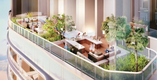 Terrace 24th storey 2