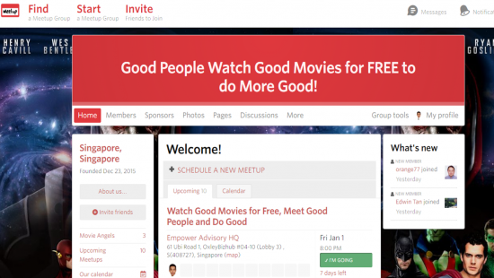 Meetup movie